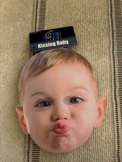 Bobble Hedz - Kissing Baby Mask