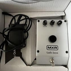 MXR M222 Talk Box Pedal