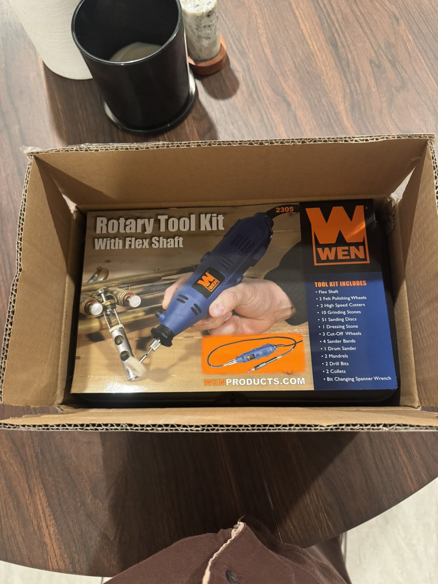 WEN Rotary Tool Kit With Flex Shaft