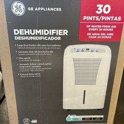 General Electric 30 Pints Dehumidifier For Sale , Original Condition