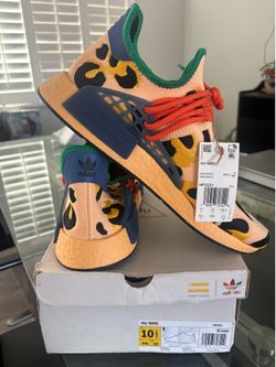 NEW Pharrell x adidas NMD Human Race 'Animal Print - Pulse Amber'
