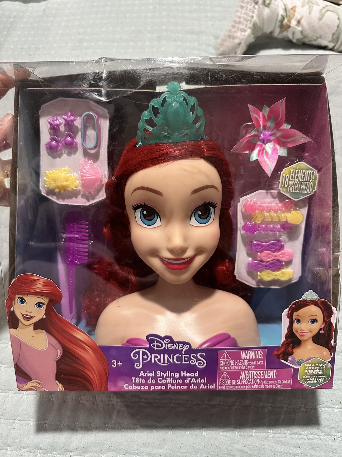 Brand New Princess Ariel Styling head