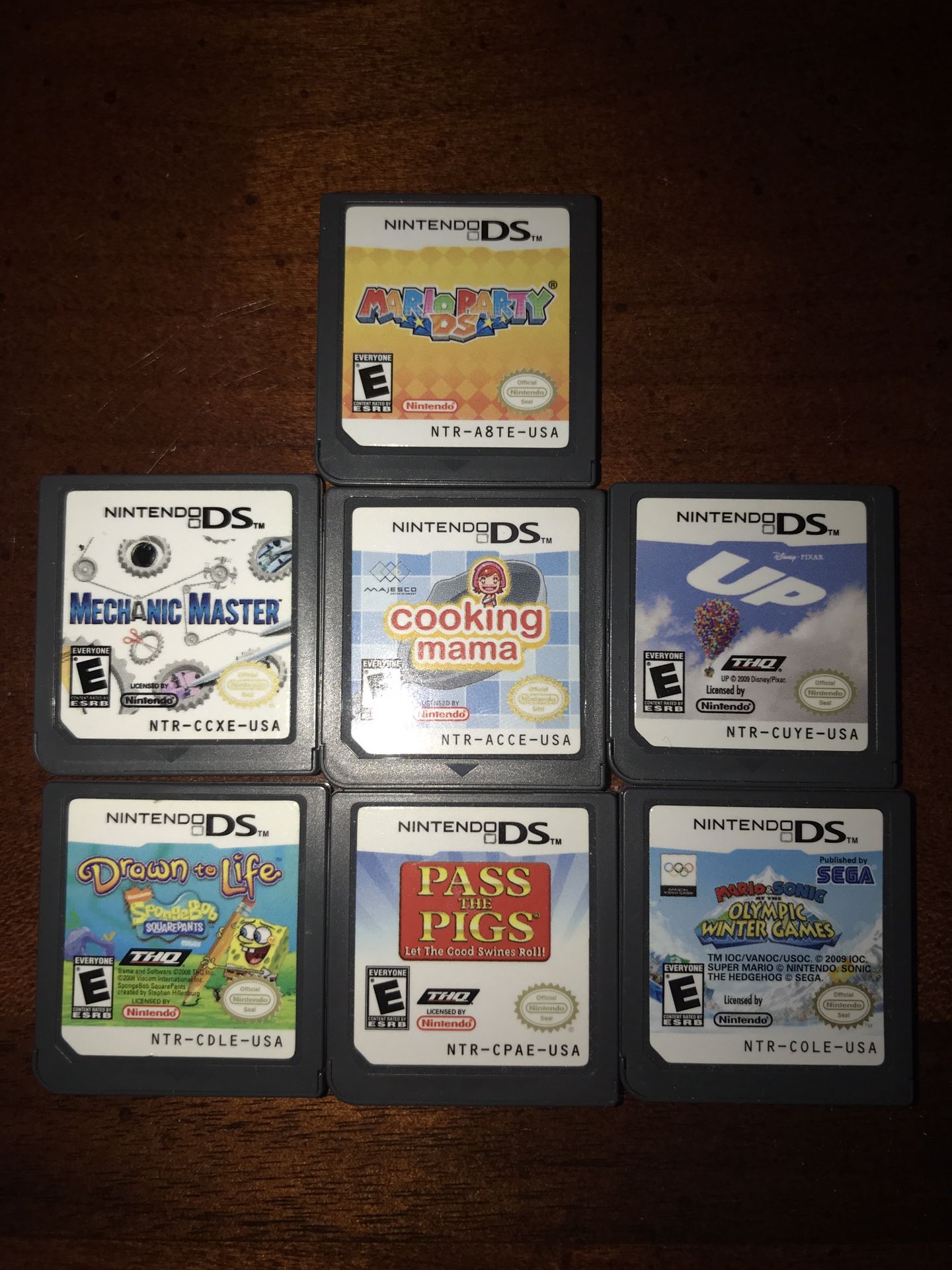 Nintendo DS Lite games