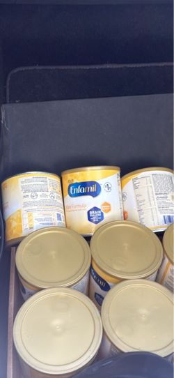 Enfamil Infant Formula Cans – Lot of 8