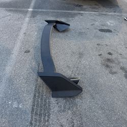 For 2016-21 Honda Civic Sedan Type R Style Primed Black Rear Trunk Spoiler Wing