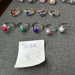 Lot Of 43 Rings Total 
