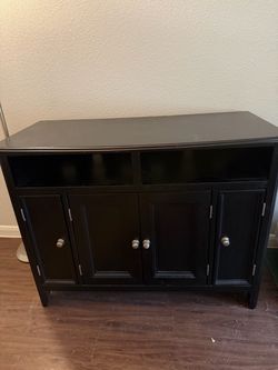 Black Wooden Cabinet