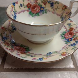 Aynsley England bone china cup and saucer set 