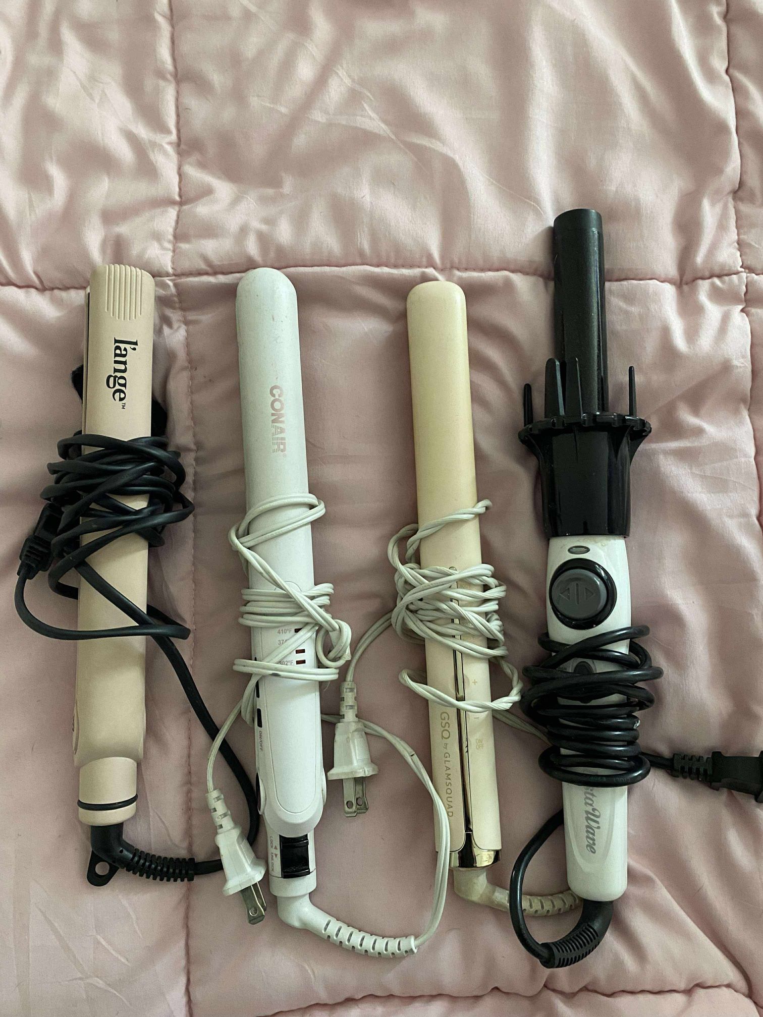 Straighteners & One Curler 
