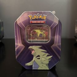 Pokemon TCG Tyranitar Tin Box sealed