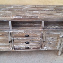 Tv Console  Entertainment Center Barnhouse " 