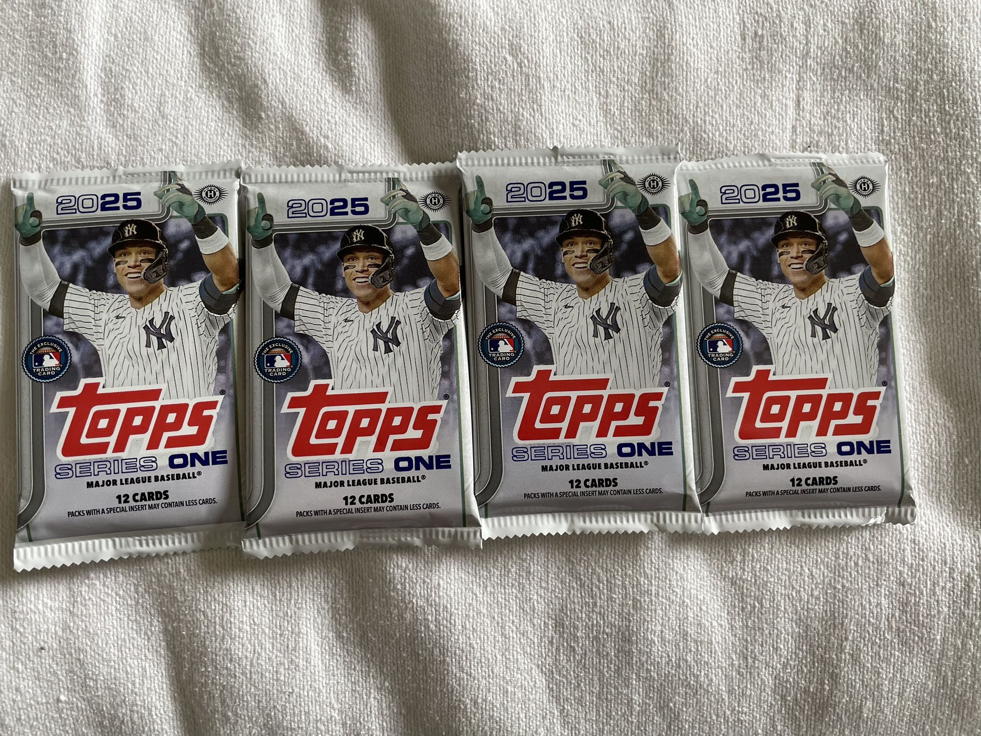 4- Packs 2025 Topps Series One Baseball