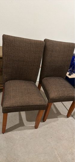 Set of 2 Upholstered Dining Chairs