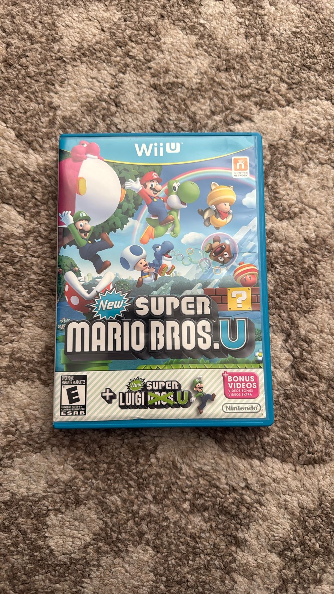 New Super Mario Bros U + Luigi U For Nintendo Wii U