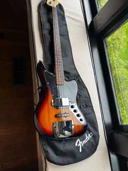 Jaguar Bass Guitar w/ Fender bag