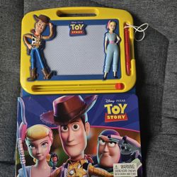 Preowned Pixar Toy Story Magnetic Drawing Book