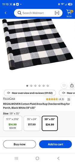 Door area rug