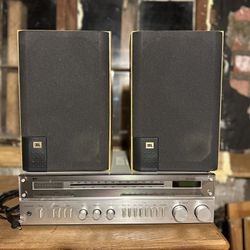 MCS Stereo Receiver and JBL speakers  