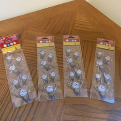 Monkey Puffy Stickers (4 x 6 each)
