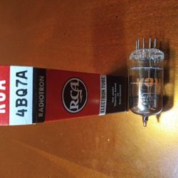 RCA 4BQ7A Audio Electronic Vintage Radio TV Valve HAM Vacuum NOS Tubes