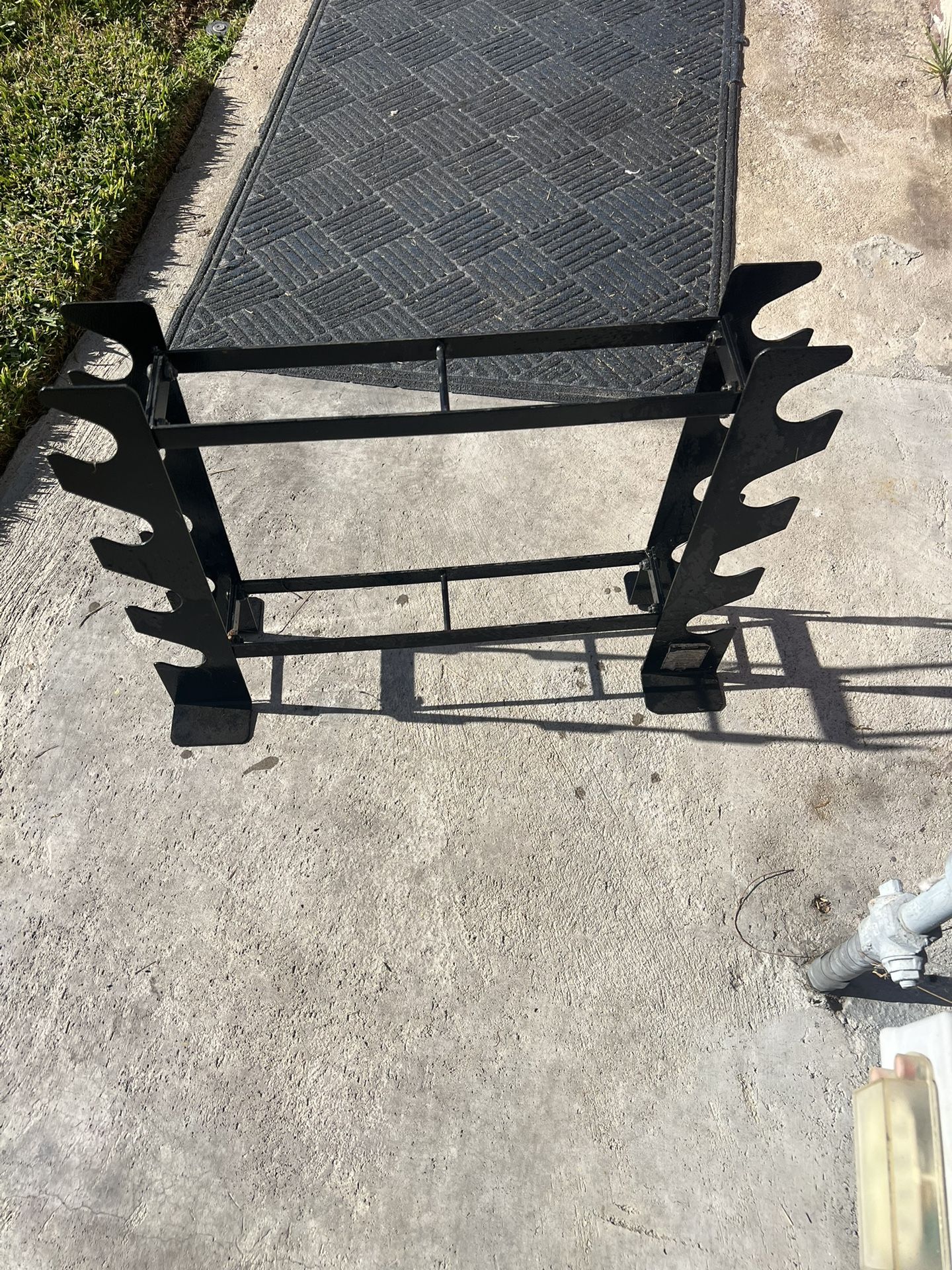 Dumbbell And Kettlebell Storage Rack 