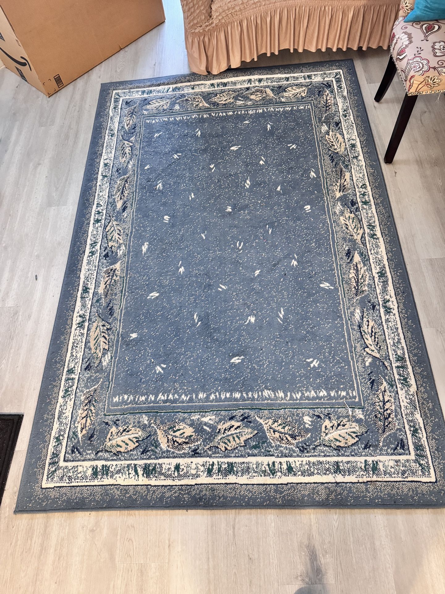 **π Blue Area Rug β Gently Used π**