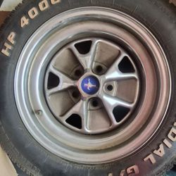 65-66 Mustang Steel Wheel