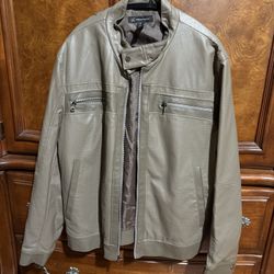 INC.  Faux Leather Jacket Men’s Size XL