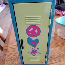 Doll Accessory Metal Locker