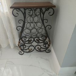 Wrought Iron Accent Table