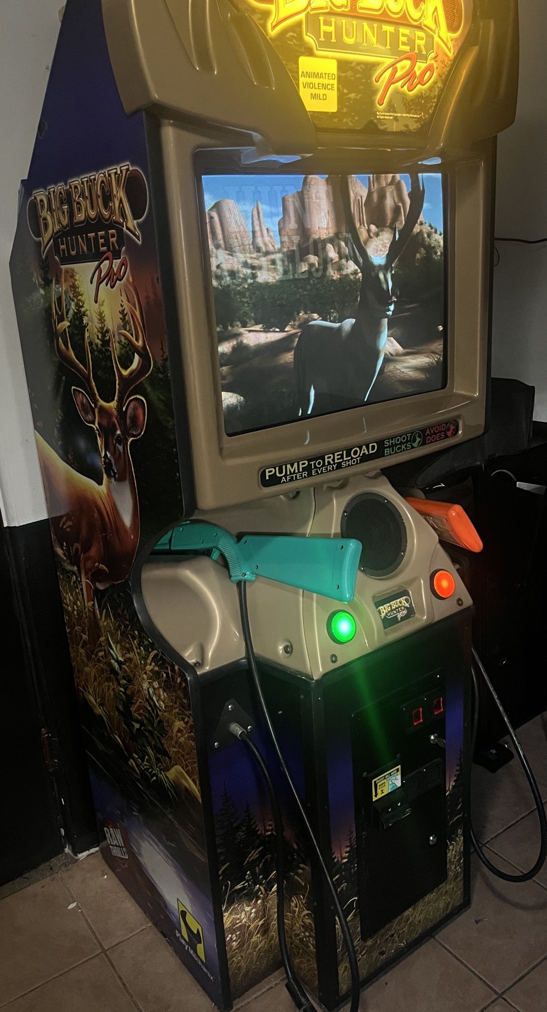 Big Buck Hunter Pro Arcade Machine