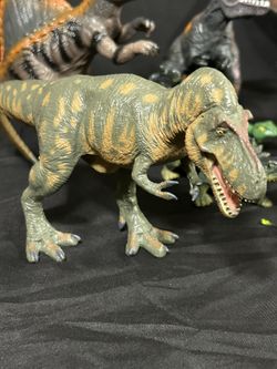Vtg. Dinosaurs & Mini GODZILLA 