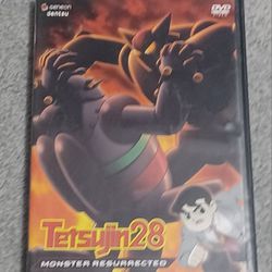Tetsujin28 DVD Anime Cartoon Show Monster Resurrected 2005 