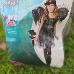 Girls Medium Size 8-10 Fallen Angel Costume
