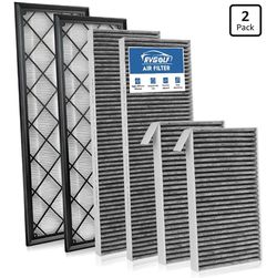 6 PCS Cabin Air Filters for 2020-2025 2026 Tesla Model Y