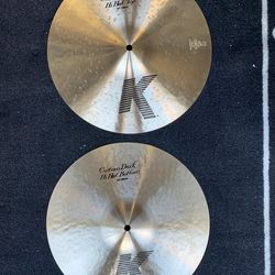 Zildjian K Custom Series 14” Dark Hi Hat Drum Cymbals BRAND NEW Retails for $629