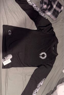 Chrome Hearts Long Sleeve Black T-Shirt