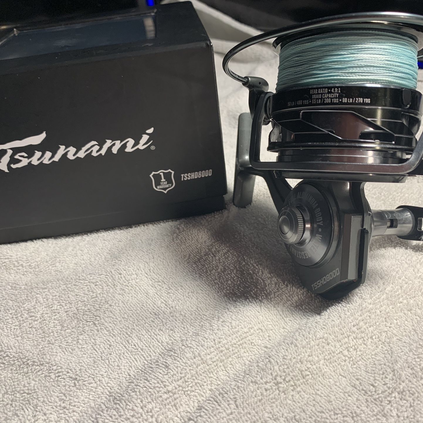 Tsunami Shield 8000 Spinning Reel
