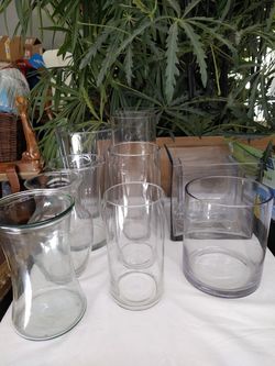 Glasses for flowers and plants