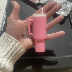 Tumbler Chapstick Keychain