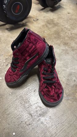 VANS zip easy wear shoes SIZE 8