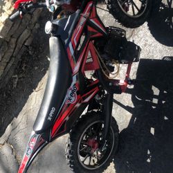 Hawk X-pro Mini Dirt bike 49cc