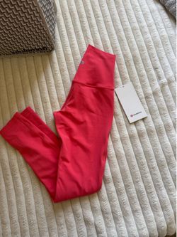 Lululemon Align HR Pant 25” Coral Size 2