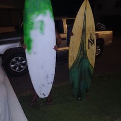 2   6 Ft. 2 Surfboards 