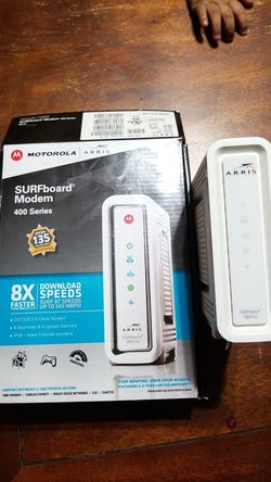 Arris surfboard Modem