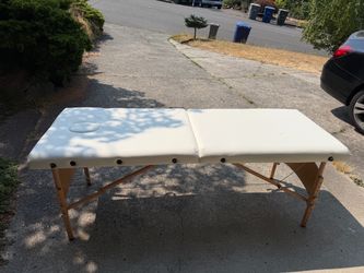 Massage table