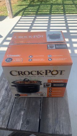 Crockpot 4 qt, round