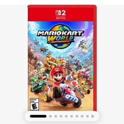 Mario Kart World - For Nintendo Switch 2 - Looking To Buy - Will Pay $50 Cash For It