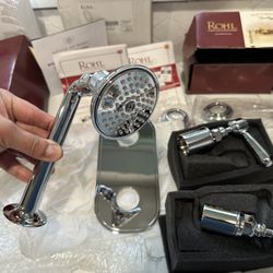 ROHL Made In Italy Polished chrome Shower Fixture Set