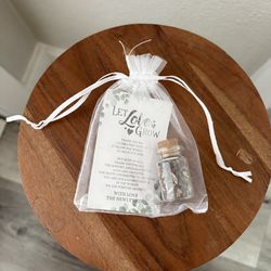 Let Love Grow Wedding Favors
